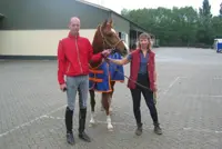 Hans Peter Minderhoud met Margriet