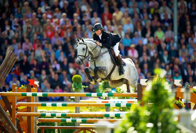 Nick Skelton met Carlo. Foto Arnd.nl