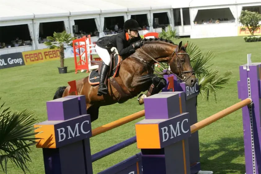Anne-Liza Makkinga met Boeve's Montreux