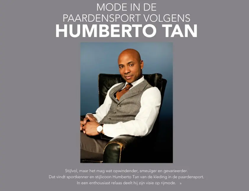 Mode in de paardensport volgens Humberto Tan featured image