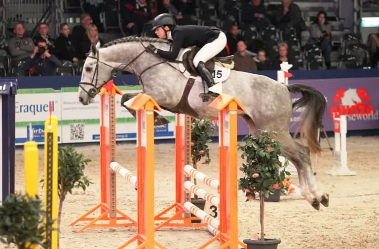 Indoor Friesland: Manon Hees blijft Ruben Romp voor in 1.40m featured image