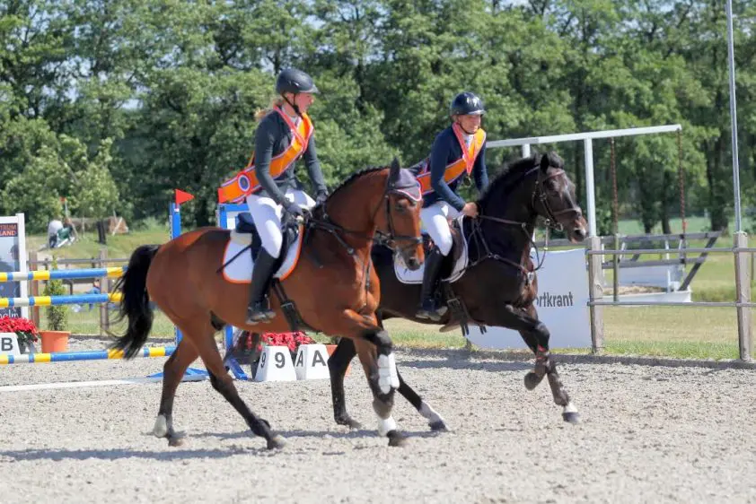 Aliene Ruyter en Bjinse Venderbosch eventingkampioen jeugd featured image
