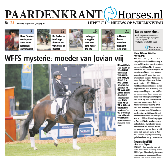 Deze week… WFFS-mysterie: moeder van Jovian vrij featured image