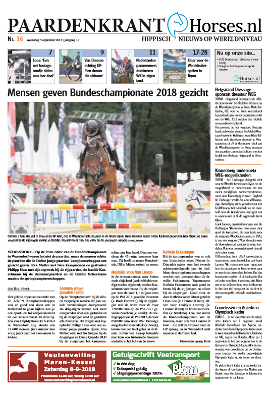 Paardenkrant 36 – 2018 featured image