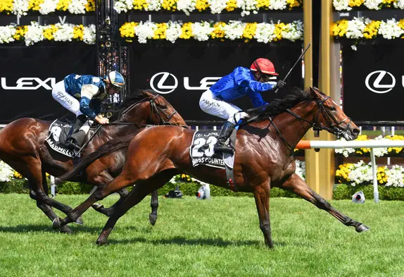 Goldolphin’s Cross Counter wint 2018 Lexus Melbourne Cup featured image