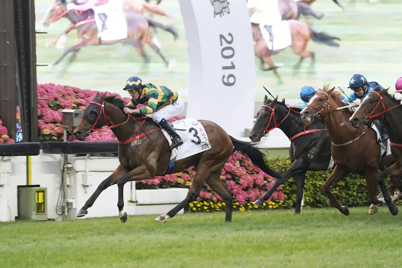Furore maakt zijn naam waar en wint de met 18 miljoen gedoteerde BMW Hong Kong Derby featured image
