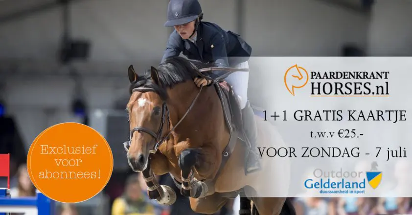 1+1 kaartje GRATIS op zondag – Outdoor Gelderland featured image