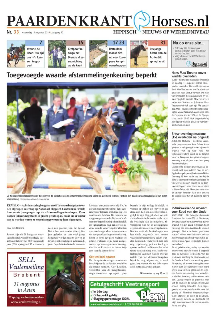 Paardenkrant 33 – 2019