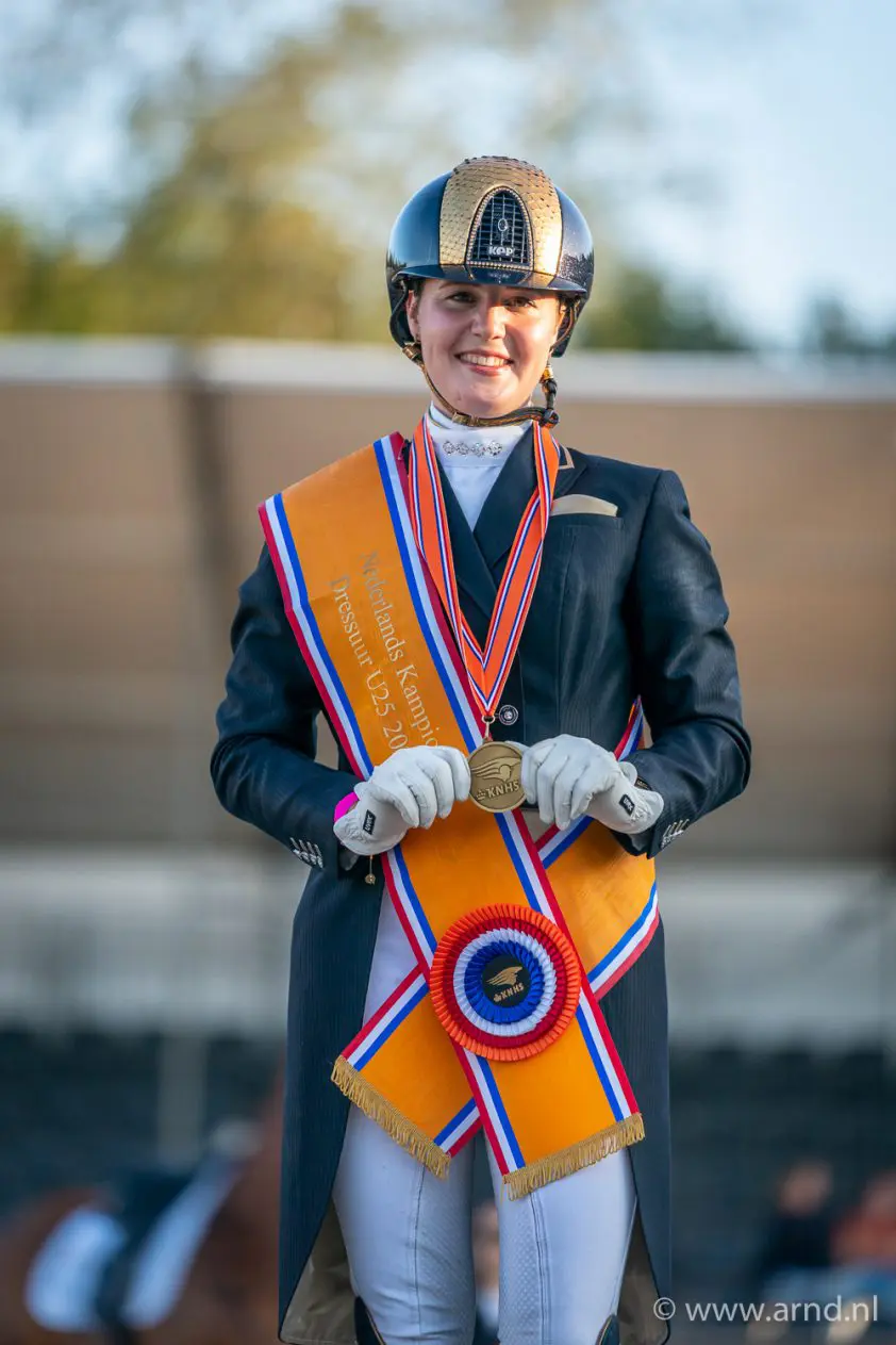 Goud voor Jeanine Nieuwenhuis met TC Athene featured image