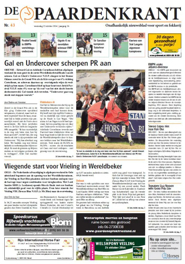De Paardenkrant 43 - 2014 digitaal
