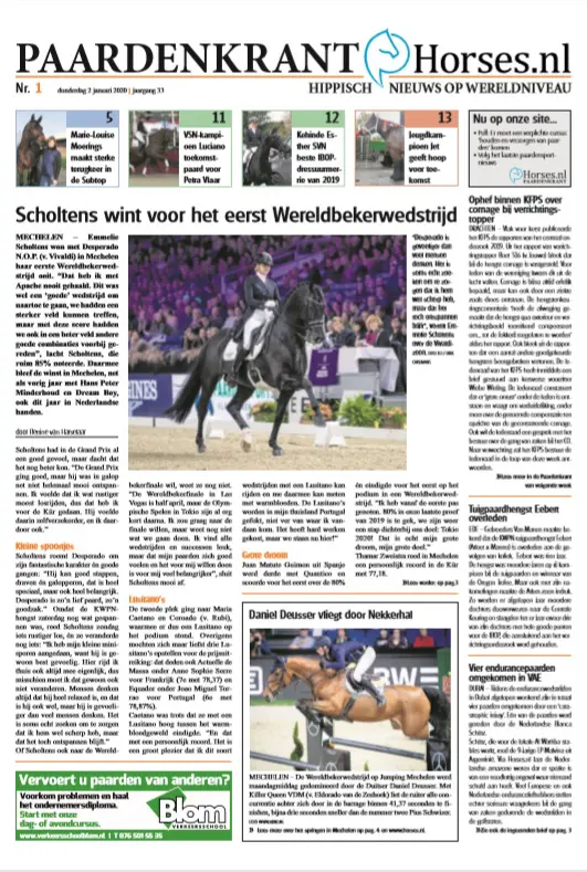 De Paardenkrant 1 – 2020 digitaal
