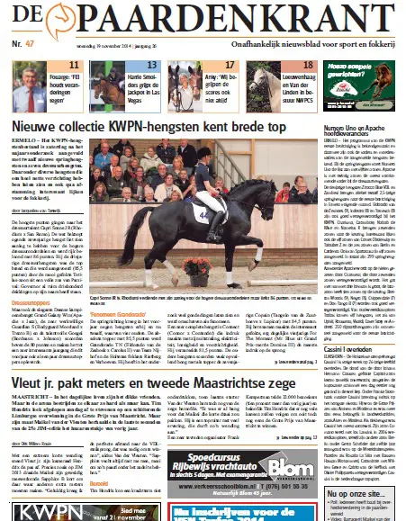 De Paardenkrant 47 - 2014 digitaal