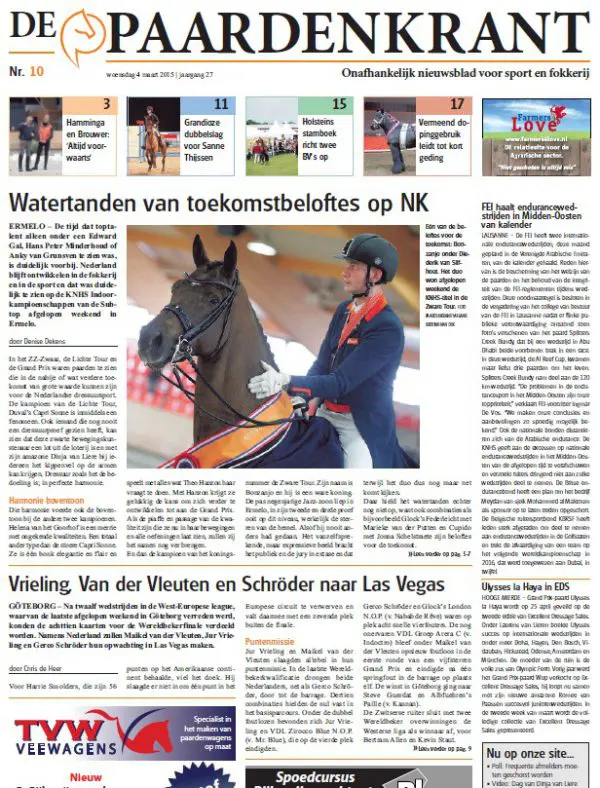De Paardenkrant 10 - 2015 digitaal