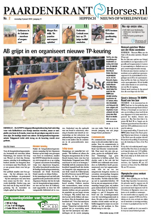 De Paardenkrant 2 – 2020 digitaal