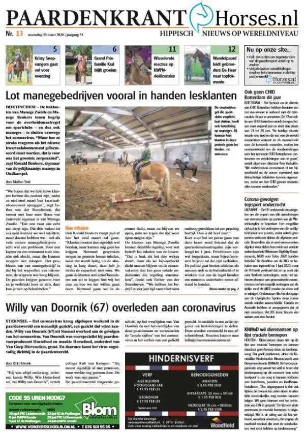 De Paardenkrant 13 – 2020 digitaal