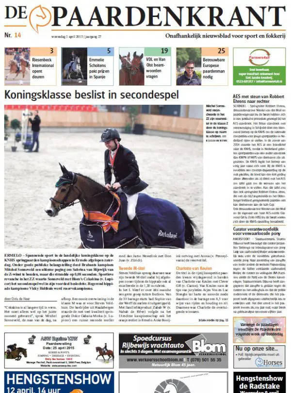 De Paardenkrant 14 - 2015 digitaal