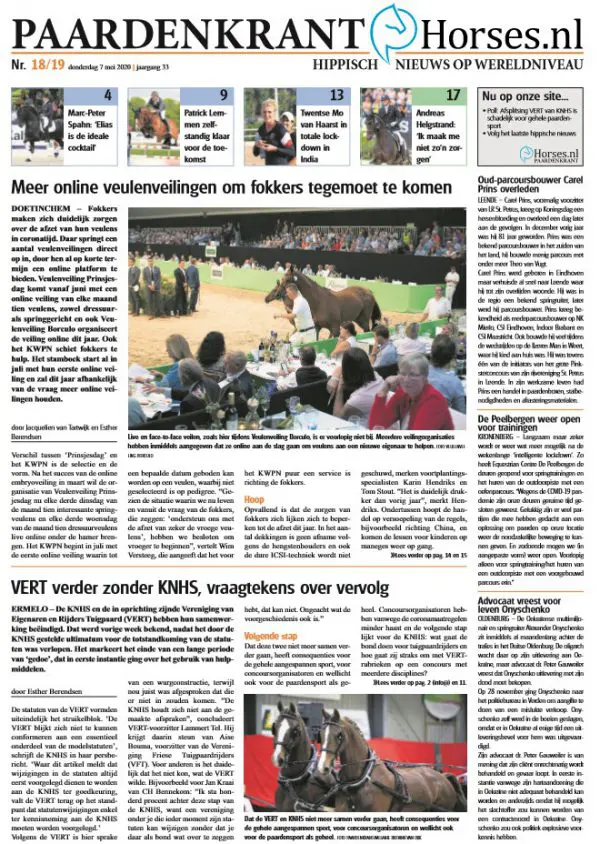 De Paardenkrant 18/19 – 2020 digitaal