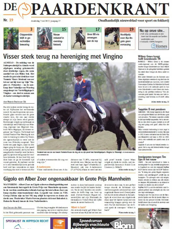 De Paardenkrant 19 - 2015 digitaal