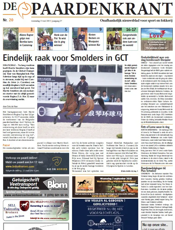 De Paardenkrant 20 - 2015 digitaal