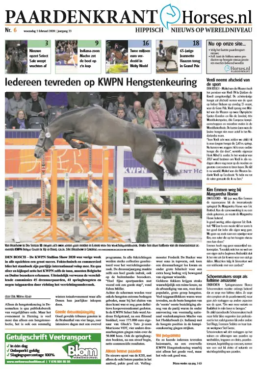 De Paardenkrant 6 – 2020 digitaal