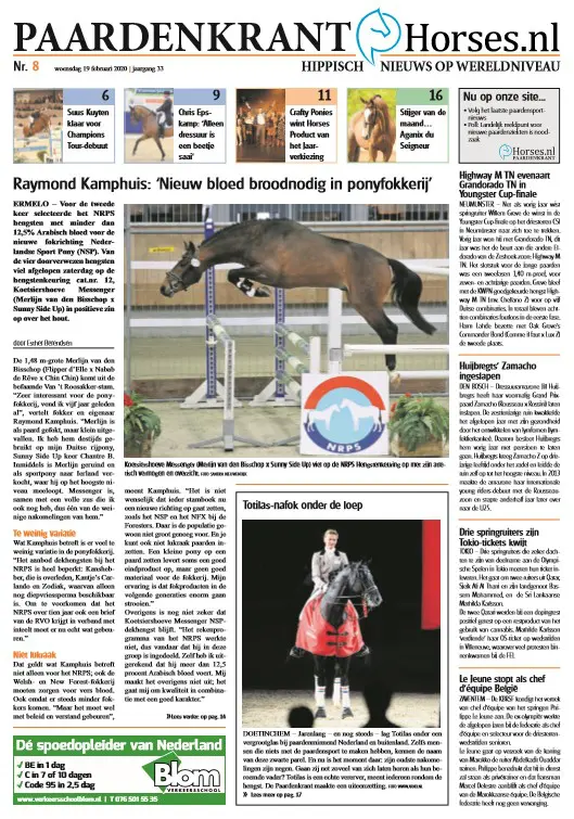 De Paardenkrant 8 – 2020 digitaal