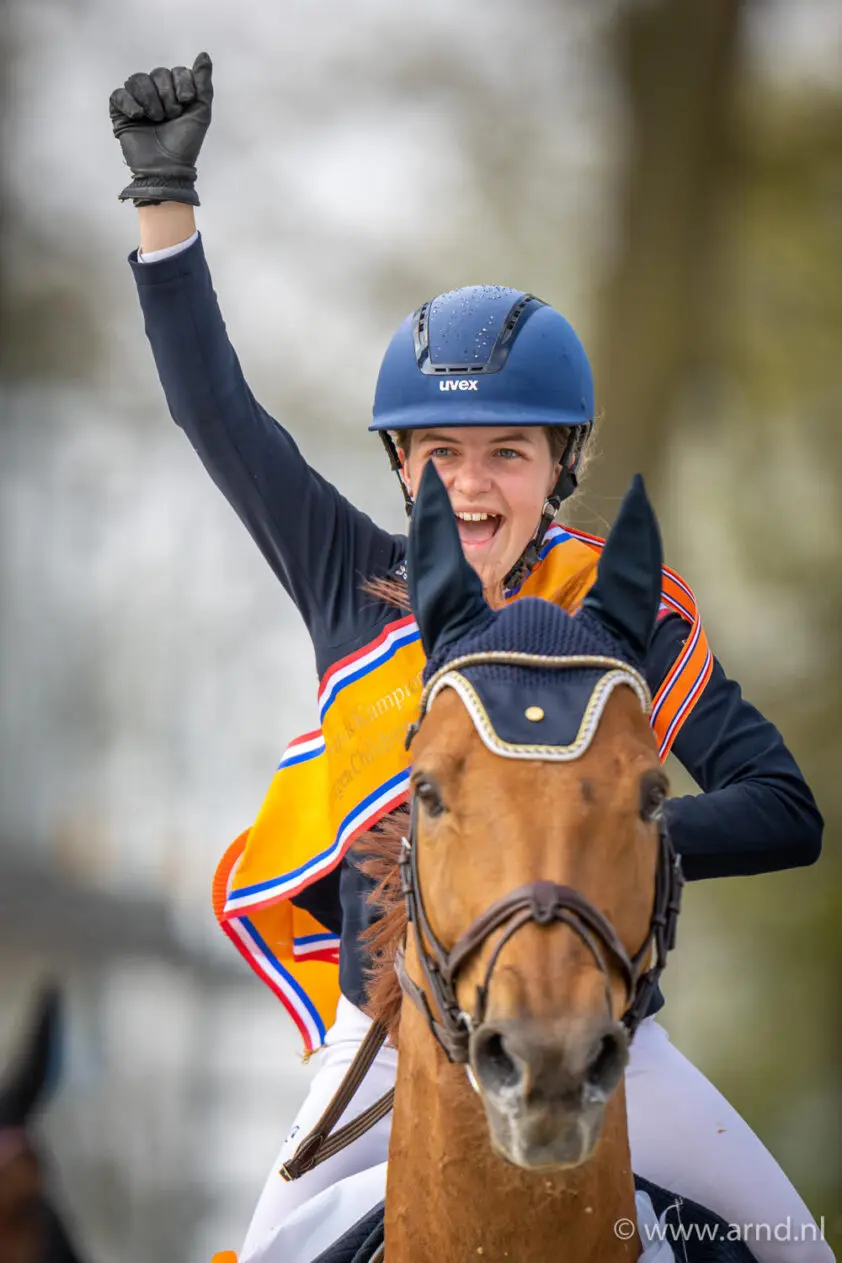 Emma Heijligers overtuigend naar nationale titel bij de Children featured image