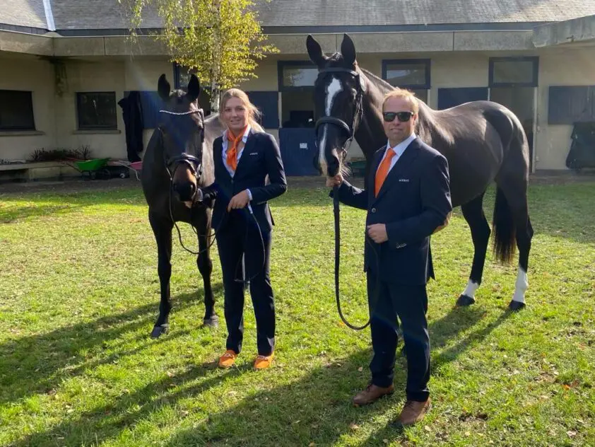 Andrew Heffernan en Sanne de Jong in top vijftien WK zesjarige eventingpaarden featured image