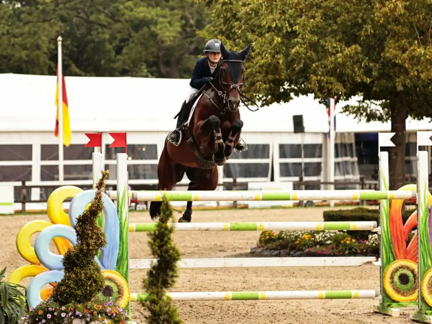 Ava Vernon wint Championat van Veeningen, Angelique Hoorn wint met jong paard 1,40m featured image