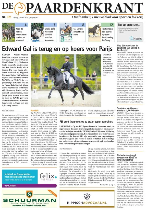 De Paardenkrant 19 – 2024 print