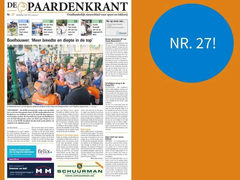 Deze week… Boelhouwer: ‘Meer breedte en diepte in top TeamNL’ featured image