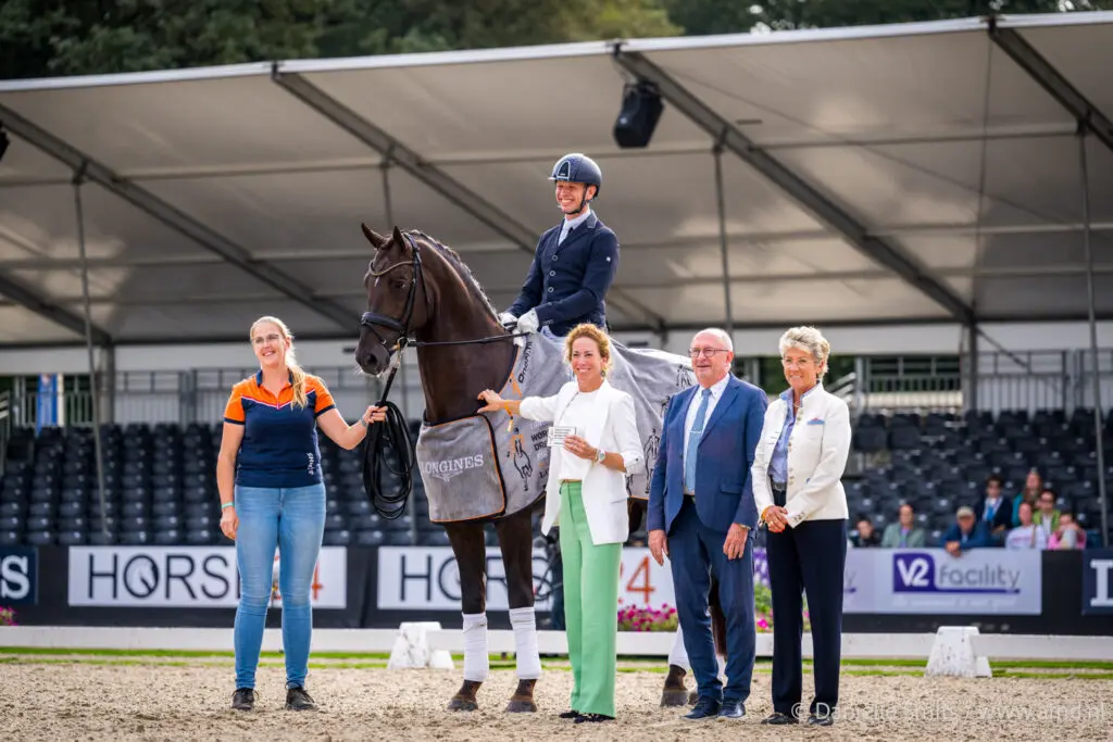 WK Jonge Dressuurpaarden In Beeld: Kwalificatie vijf- en zesjarigen featured image