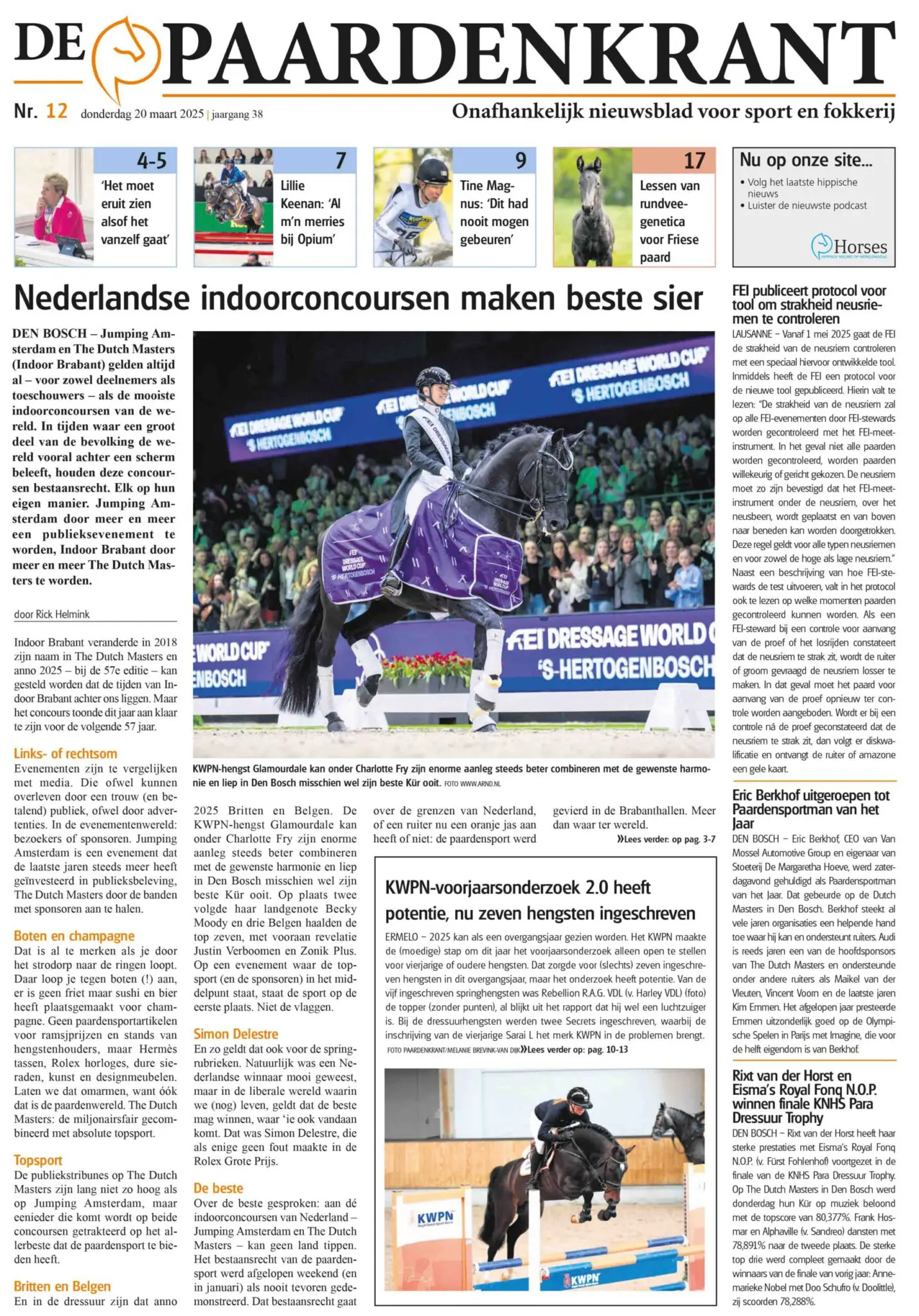 De Paardenkrant 12 – 2025 digitaal