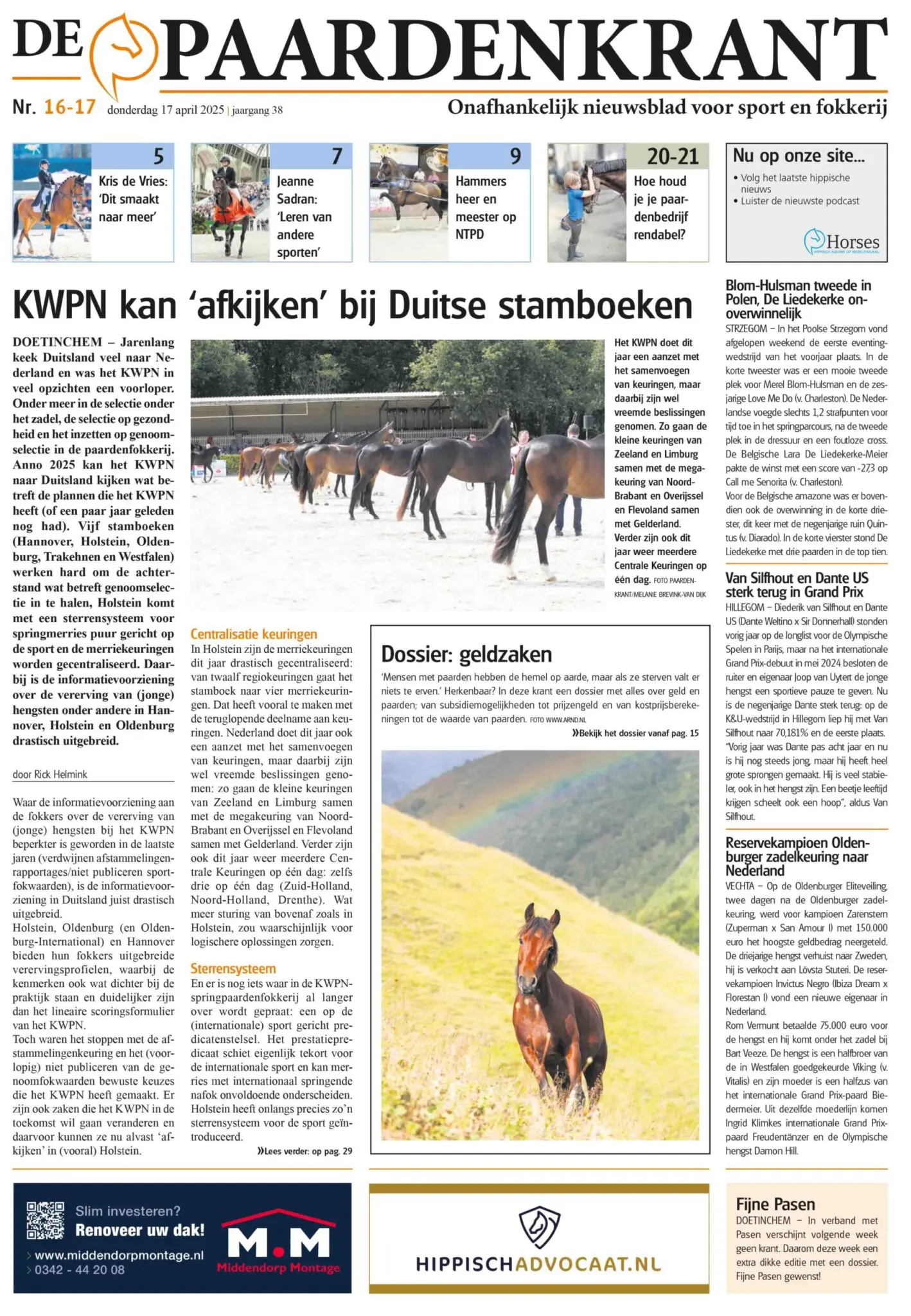 De Paardenkrant 16-17 – 2025 digitaal