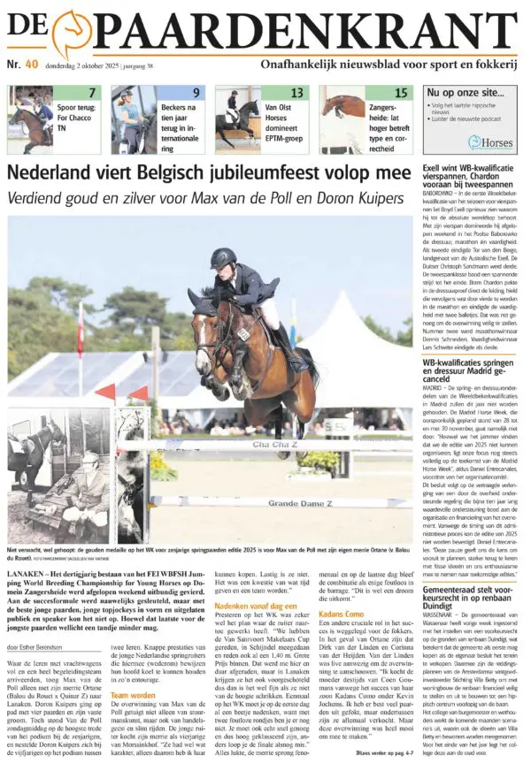 De Paardenkrant 40 – 2025 digitaal