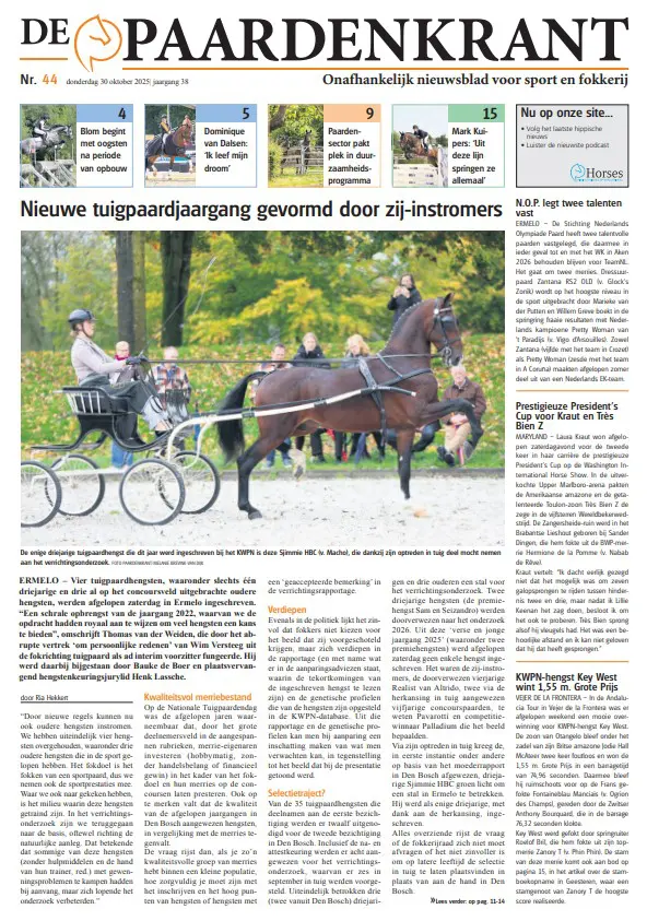 De Paardenkrant 44 – 2025 digitaal