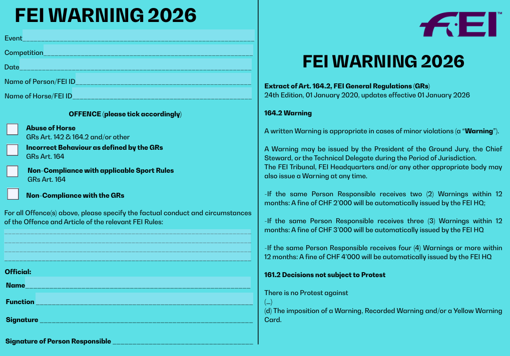Nieuwe FEI-bloedregel: al 15 waarschuwingen in eerste weken van 2026 featured image