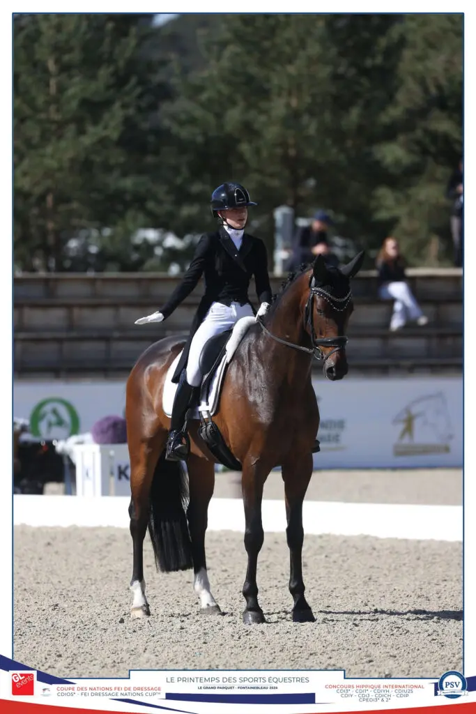 Annabell de Bock derde in individuele proef junioren in Fontainebleau featured image