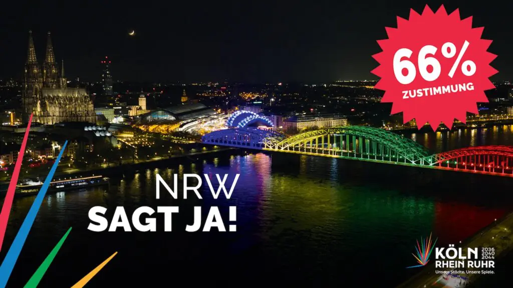 66% inwoners Rijn-Roer-regio stemt vóór Olympische Spelen in 2036 featured image