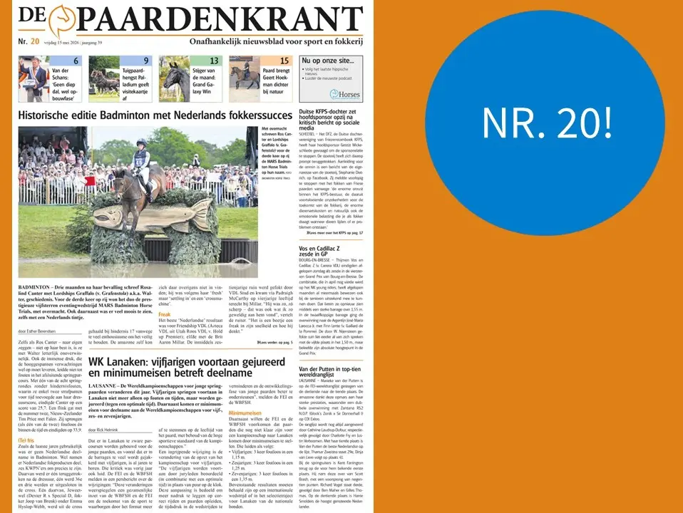 Deze week… Van der Schans: ‘Geen diep dal, wel een opbouwfase’ featured image