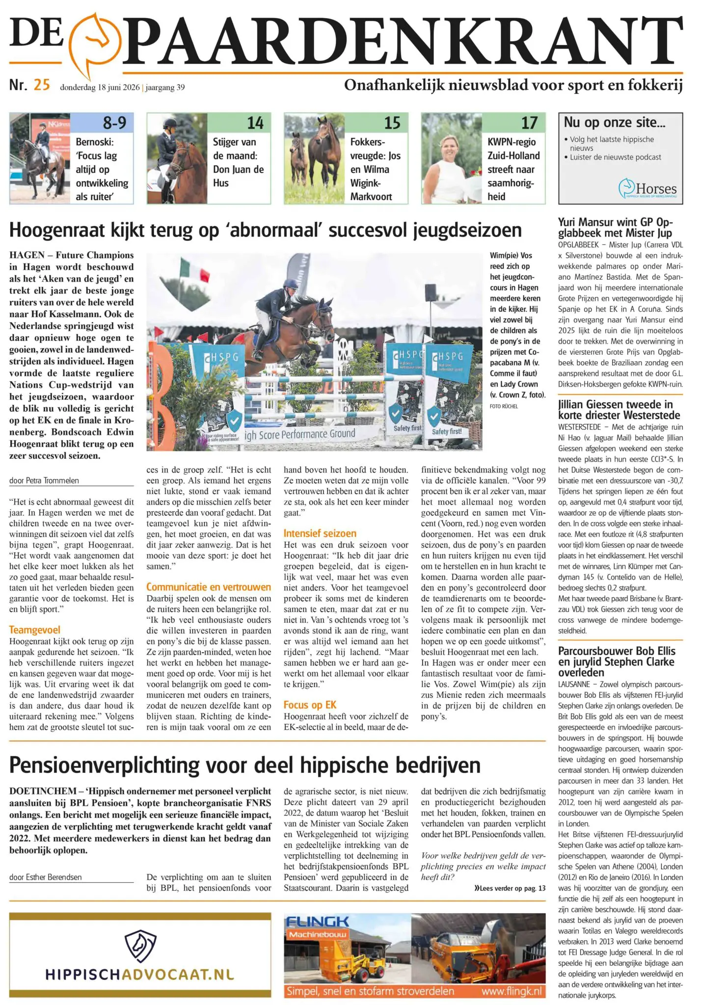 De Paardenkrant 25 – 2026 print