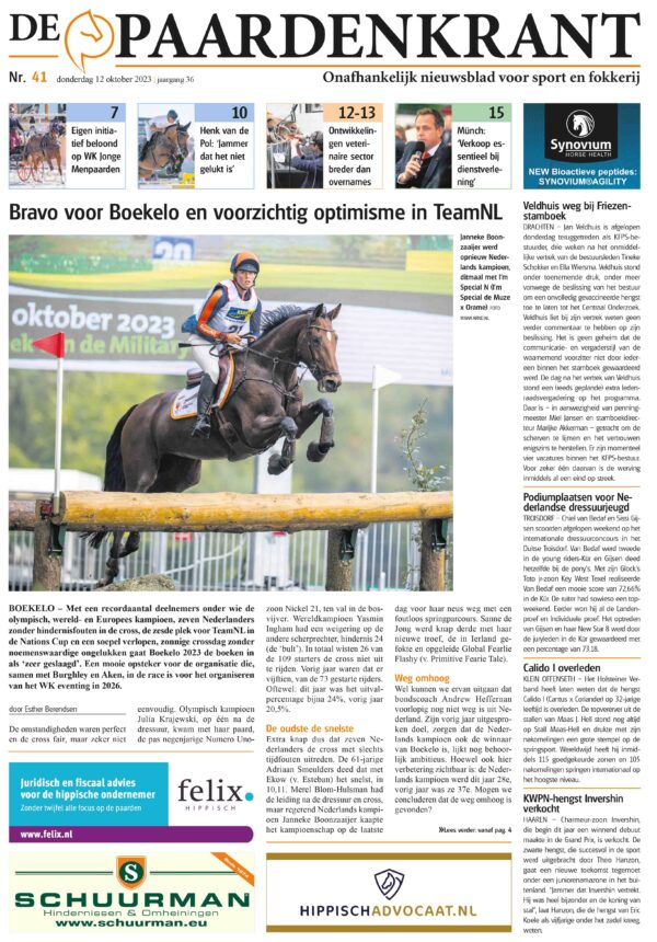 De Paardenkrant 41 – 2023 print