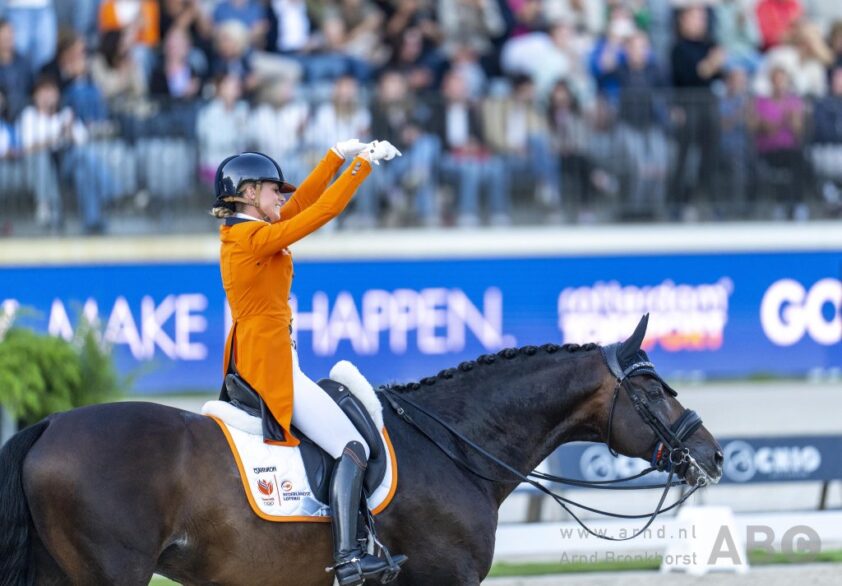 Dinja van Liere kan met uitzicht op medaille naar Parijs: 87,83% in Rotterdam, Scholtens knap derde featured image
