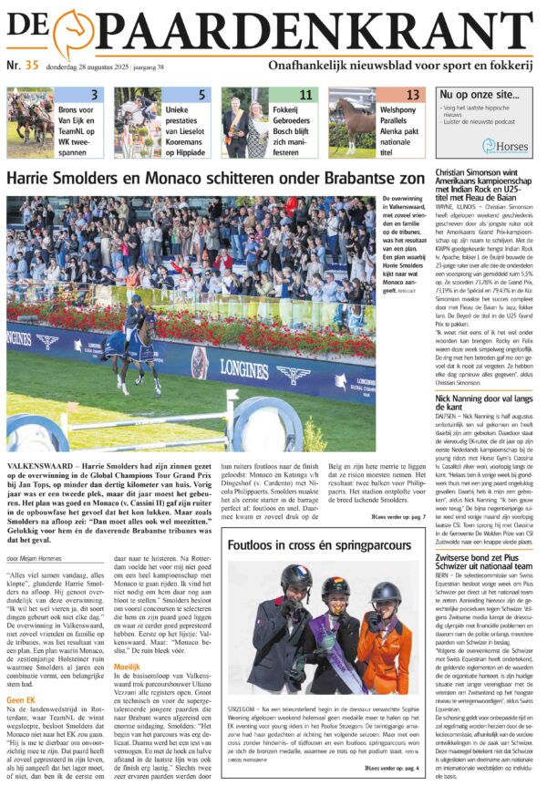De Paardenkrant 35 – 2025 print
