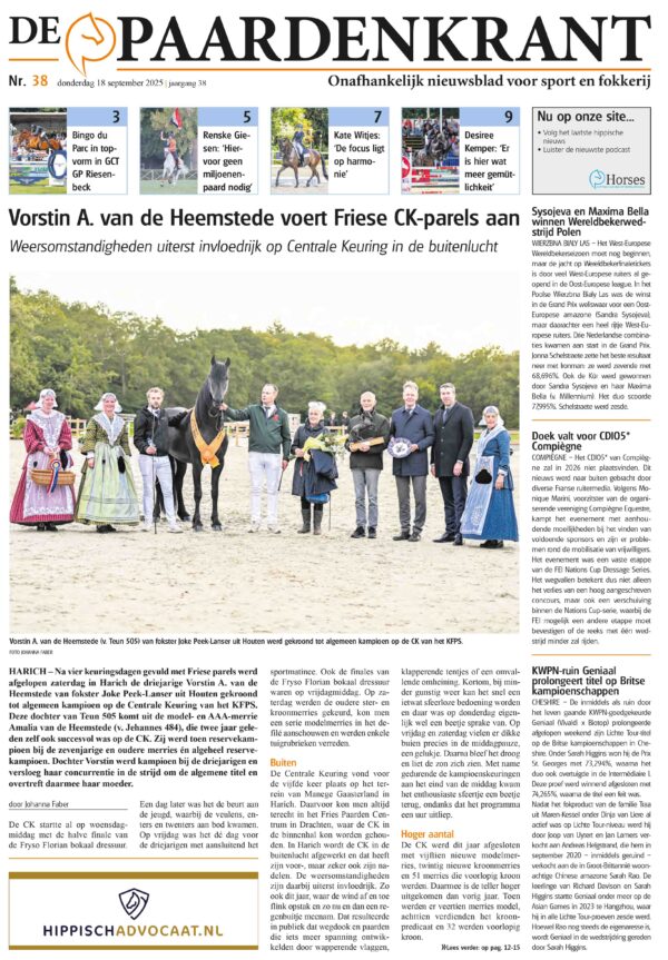 De Paardenkrant 38 – 2025 digitaal